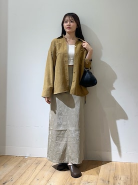 「アイテム（スリッポン）」を使った、riseさん（骨格ストレート・レディース・160cm）の秋コーディネート