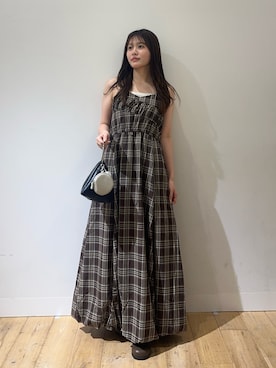 「アイテム（スリッポン）」を使った、riseさん（レディース・160cm）の夏コーディネート