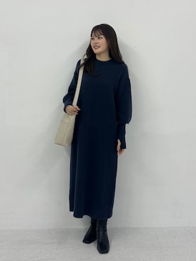 riseさん（レディース・160cm）の秋コーディネート