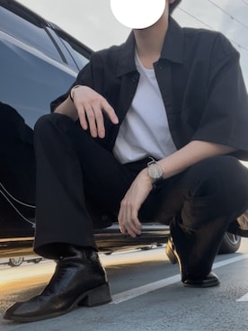「アイテム（腕時計）」を使った、ろっきーさん（メンズ・173cm・20代）の秋コーディネート