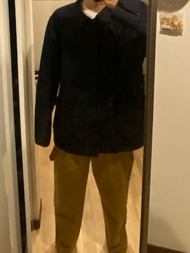 「アイテム（デニムジャケット、その他）」を使った、rytaaaaaさん（メンズ・175cm）の春コーディネート