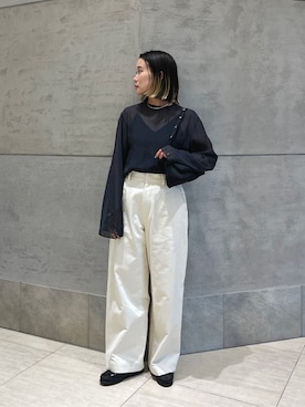 Kanae Nagahataさん（レディース・159cm）の秋コーディネート