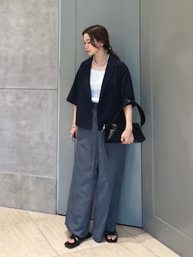 Kanae Nagahataさん(レディース・159cm)の夏コーディネート