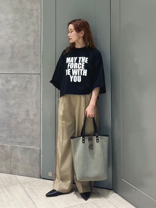 SACRA＞ビッグロゴ Tシャツ（Tシャツ/カットソー）｜SACRA（サクラ）の