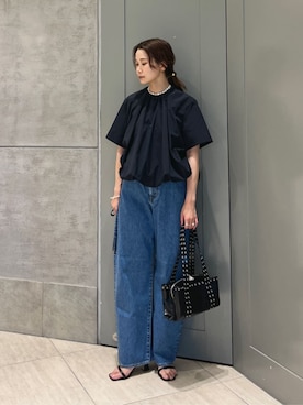 「UNITED ARROWS（ユナイテッドアローズ）のアイテム」を使った、Kanae Nagahataさん（レディース・159cm）の夏コーディネート