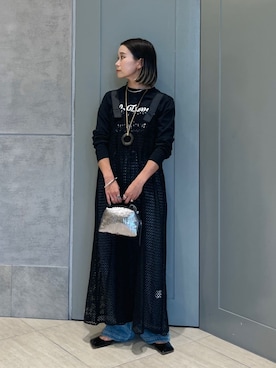 「united arrows」｜「アイテム（その他シューズ）」を使った、Kanae Nagahataさん（レディース・159cm）の秋コーディネート