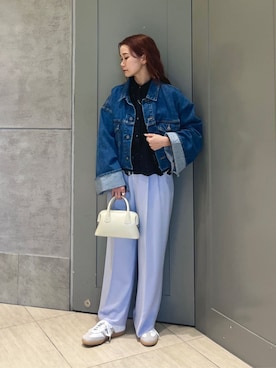 Kanae Nagahataさん（レディース・159cm）の春コーディネート