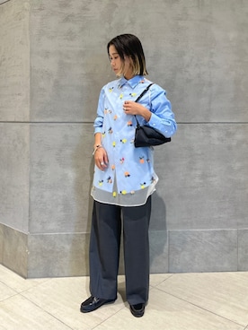 Kanae Nagahataさん（レディース・159cm）の秋コーディネート