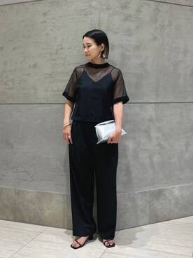 Kanae Nagahataさん(レディース・159cm)の夏コーディネート