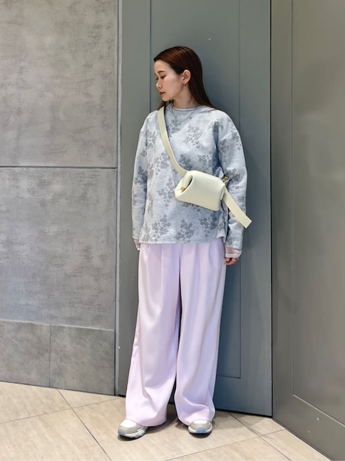 美品 ユナイテッドアローズ TOKYO 1,8万円 フラワー柄 スウェット E フラワー ジャガード スウェット（スウェット）｜UNITED ARROWS