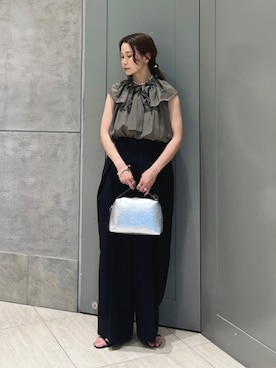 「UNITED ARROWS（ユナイテッドアローズ）のアイテム」を使った、Kanae Nagahataさん（レディース・159cm）の夏コーディネート