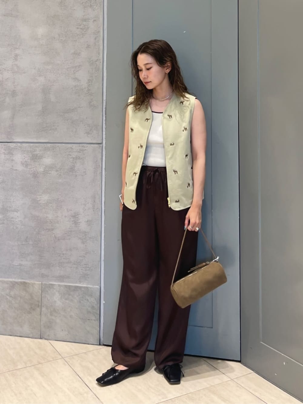 LOEFFのベストを使った人気ファッションコーディネート - WEAR