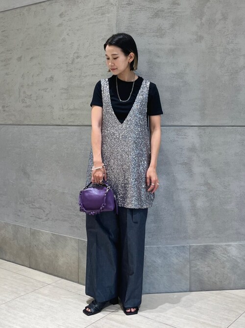 UNITED ARROWS ワイドスクエア ミュール　37ブラック UNITED ARROWS ワイドスクエア ミュール37ブラック