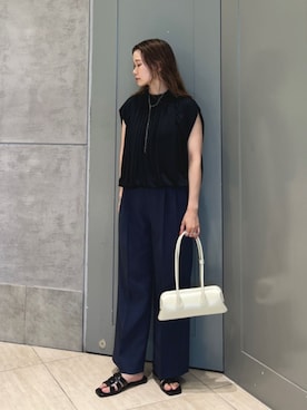 Kanae Nagahataさん(レディース・159cm)の夏コーディネート