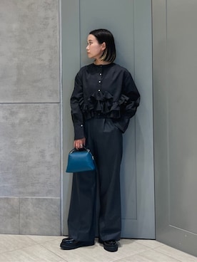 「Marilyn Moon（マリリンムーン）のアイテム」を使った、Kanae Nagahataさん（レディース・159cm）の秋コーディネート