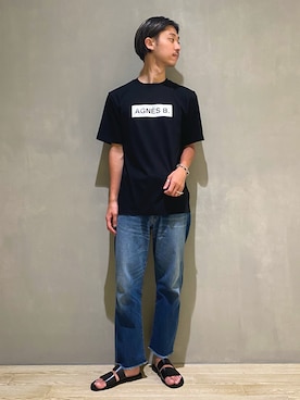 mizukiさん（メンズ・176cm）の夏コーディネート