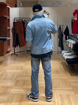 「DANKE SCHON（ダンケシェーン）のアイテム（レッグウェア）」を使った、utaさん（メンズ・168cm）の秋コーディネート