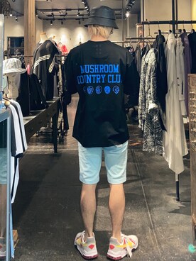 「e JEANS（イージーンズ）のアイテム」を使った、utaさん（メンズ・168cm）の春コーディネート