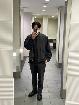 ®️taroさん(メンズ・182cm)の冬コーディネート