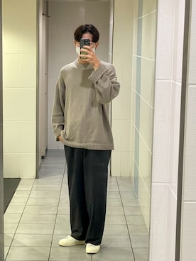 「SUPERGA（スペルガ）のアイテム」を使った、®️taroさん（メンズ・182cm）の秋コーディネート