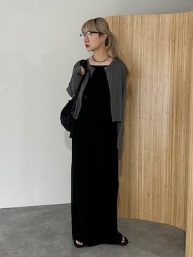 「アイテム（バックパック/リュック）」を使った、YUKAさん（レディース・167cm）の夏コーディネート