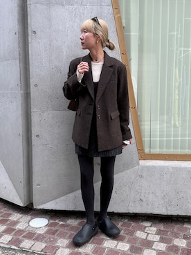 YUKAさん（レディース・167cm）の冬コーディネート