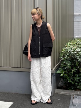 「アイテム（その他）」を使った、YUKAさん（レディース・167cm）の夏コーディネート