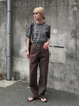 「SALOMON（サロモン）のアイテム」を使った、YUKAさん（レディース・167cm）の夏コーディネート