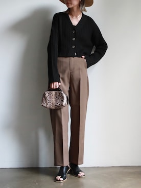 YUKAさん（レディース・167cm）の冬コーディネート