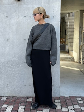 「アイテム（その他）」を使った、YUKAさん（レディース・167cm）の秋コーディネート