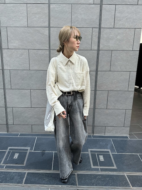 Y2K デッド moussy ロックギャルライダースインディゴデニムベスト