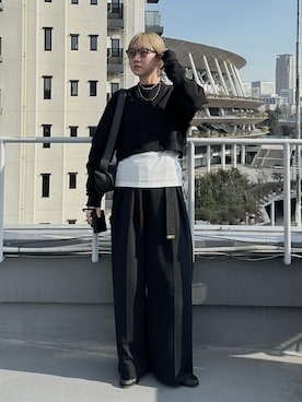 「TODAYFUL（トゥデイフル）のアイテム」を使った、YUKAさん（骨格ウェーブ・レディース・167cm）の冬コーディネート