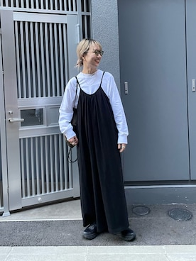 「feepur（フェピュール）のアイテム（スウェット）」を使った、YUKAさん（レディース・167cm）の冬コーディネート