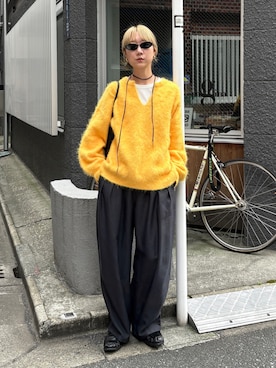 「アイテム（その他）」を使った、YUKAさん（レディース・167cm）の秋コーディネート