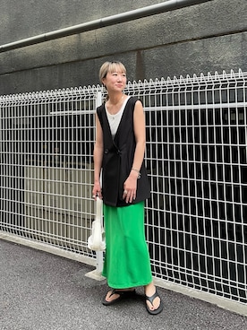 YUKAさん(レディース・167cm)の夏コーディネート