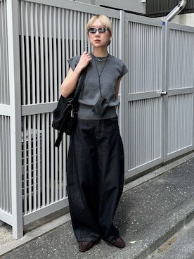 「feepur（フェピュール）のアイテム」を使った、YUKAさん（レディース・167cm）の春コーディネート