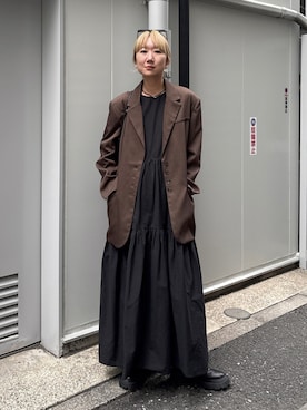 「アイテム（その他）」を使った、YUKAさん（レディース・167cm）の秋コーディネート