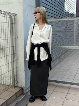 「アイテム（その他）」を使った、YUKAさん（レディース・167cm）の春コーディネート