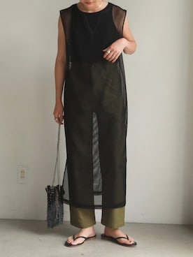 YUKAさん（レディース・167cm）の夏コーディネート