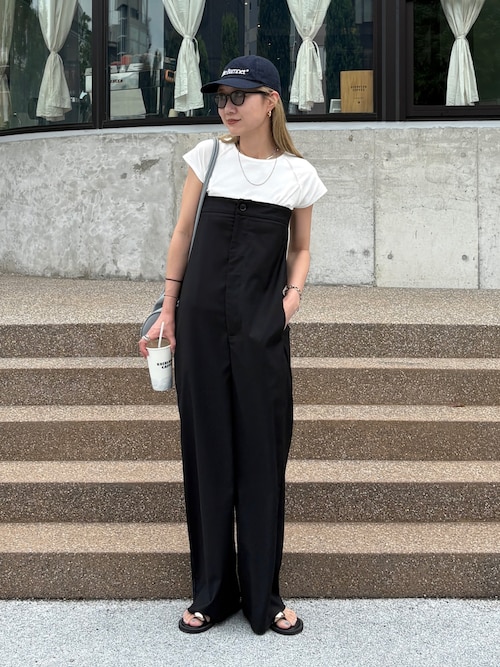 リミフゥ　オーバーオール・サロペット セール】2wayベアサロペット（サロペット/オーバーオール