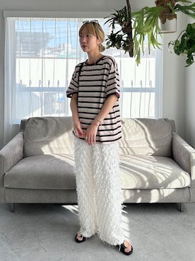 「フェスコーデ」｜「アイテム（その他）」を使った、YUKAさん（レディース・167cm）の夏コーディネート