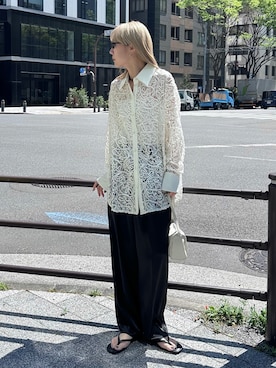 「feepur（フェピュール）のアイテム」を使った、YUKAさん（レディース・167cm）の春コーディネート