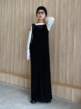 「feepur（フェピュール）のアイテム（シューズ）」を使った、YUKAさん（レディース・167cm）の春コーディネート
