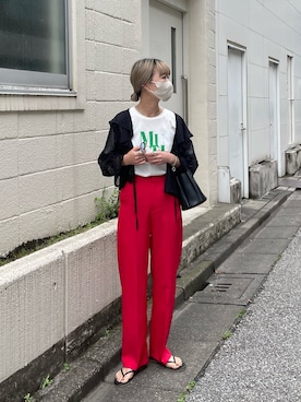 YUKAさん（レディース・167cm）の夏コーディネート