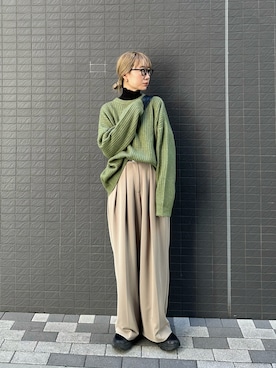 YUKAさん(レディース・167cm)の冬コーディネート
