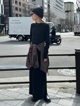 YUKAさん（レディース・167cm）の冬コーディネート