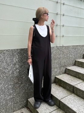 「アイテム（その他）」を使った、YUKAさん（レディース・167cm）の夏コーディネート