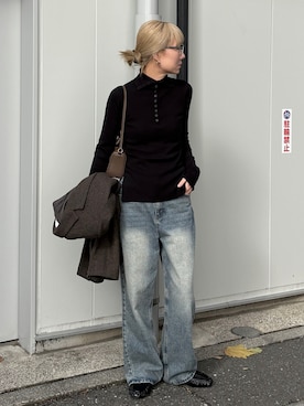 YUKAさん（レディース・167cm）の冬コーディネート