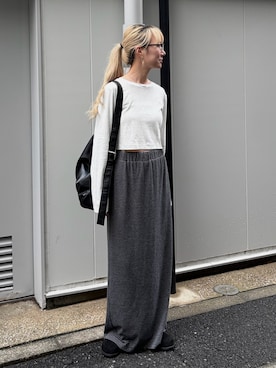 「アイテム（その他）」を使った、YUKAさん（レディース・167cm）の秋コーディネート