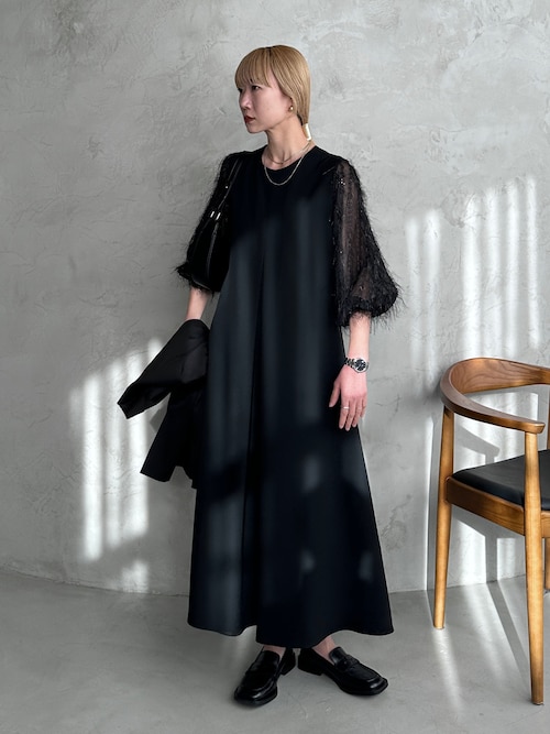 セール】【オケージョン】フリンジシアードッキングタック